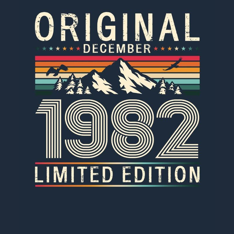 44th Birthday Original December Born 1982