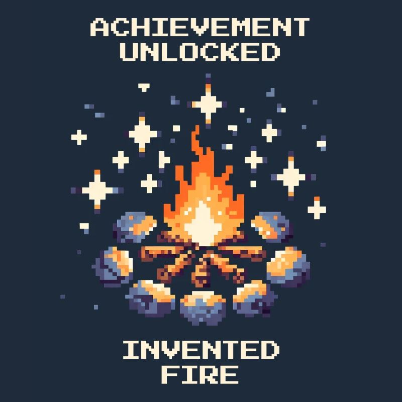 Fire Invented | Stone Age caveman