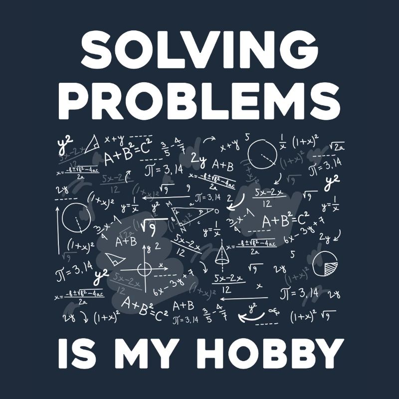 Solving puzzles is my hobby