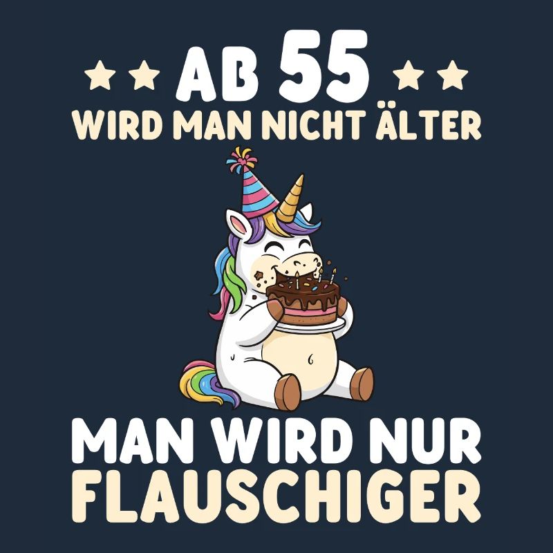 55. Geburtstag Einhorn – Man wird nur flauschiger