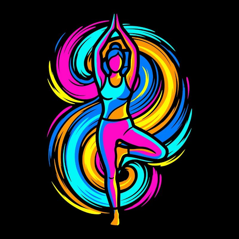 Yoga houding