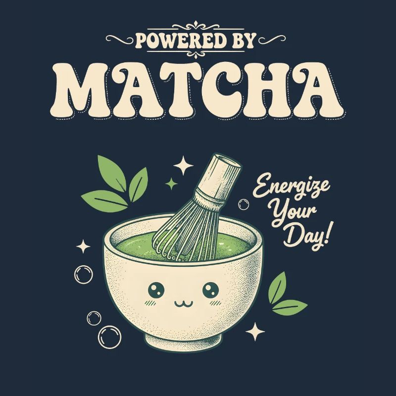 Powered By Matcha Energize Your Day Matcha Tea