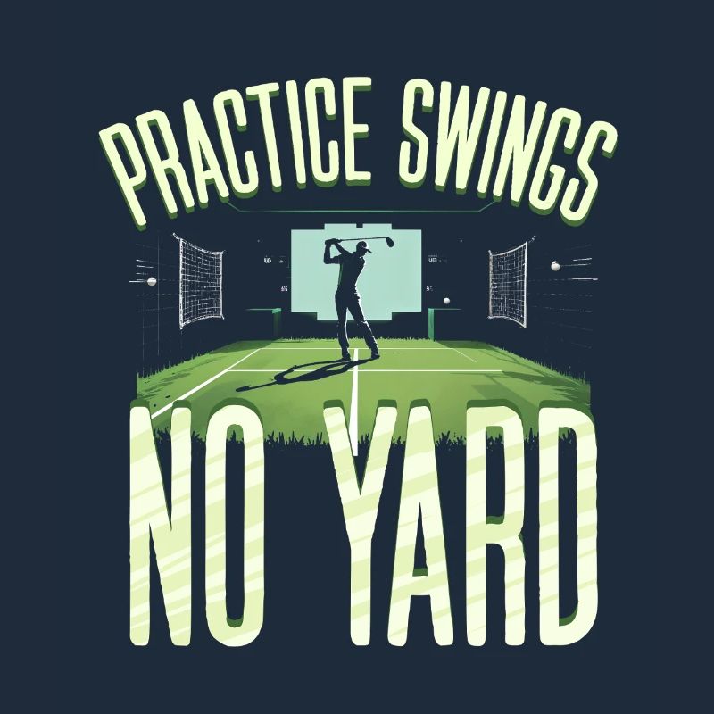 Golf Simulator Practice Swings No Yard