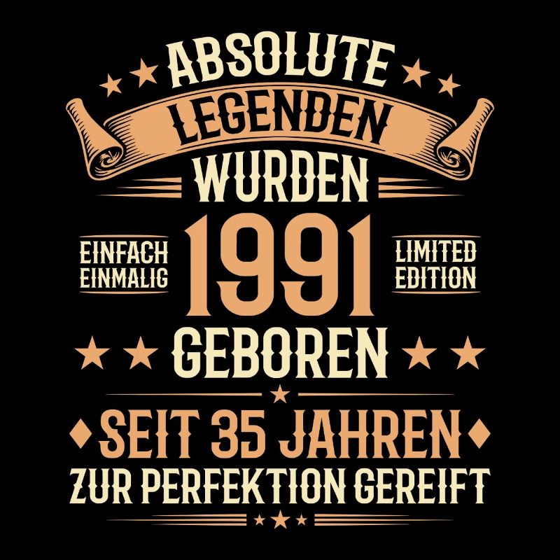 35e anniversaire 1991 Legend Vintage Gift