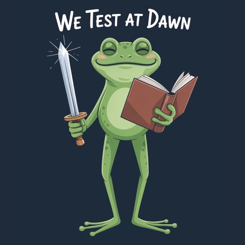 We Test at Dawn Frog Knight