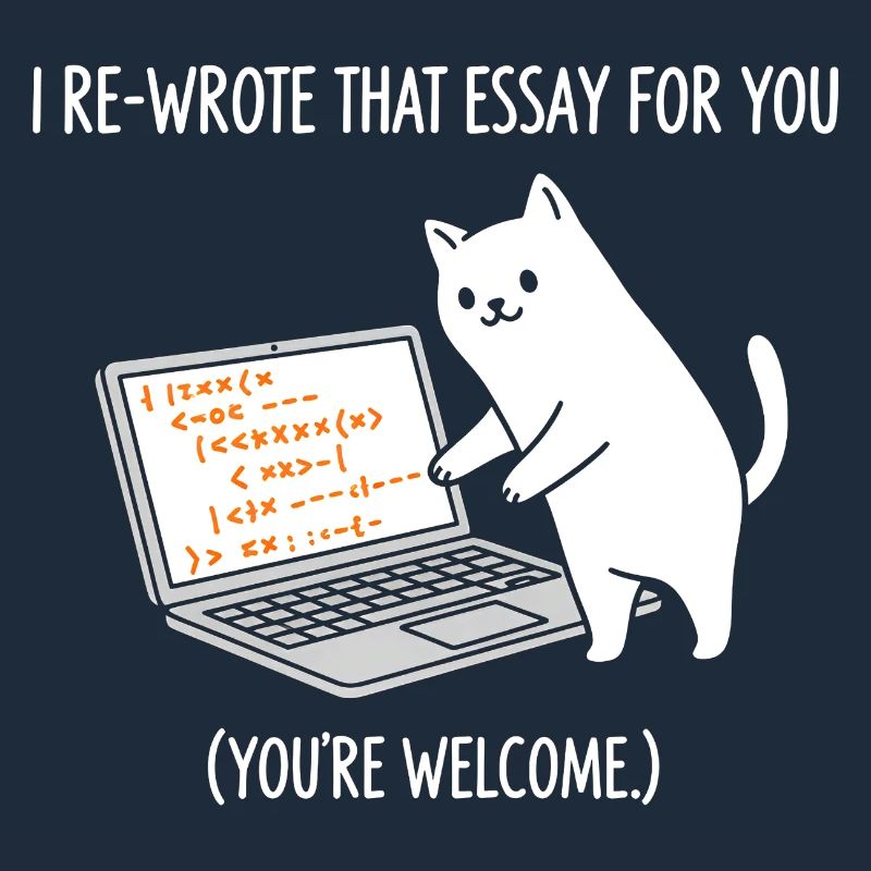 Code cat explains tasks