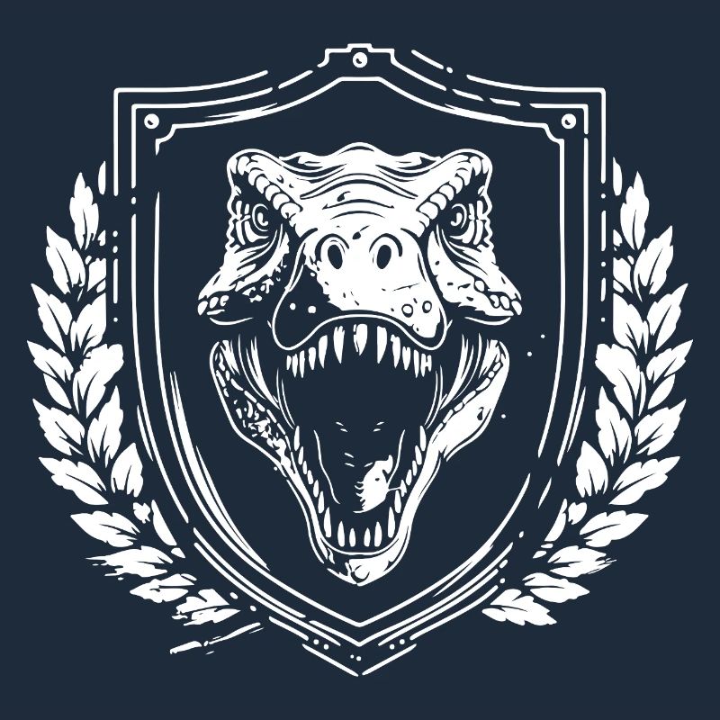 T rex Schildwappen