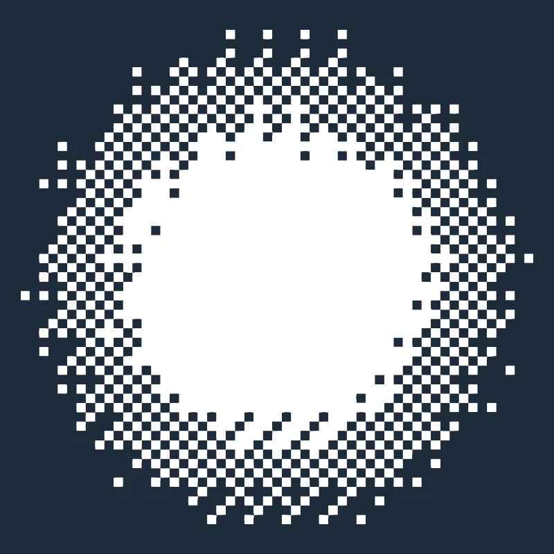 Abstract Geometric Spiral Pattern
