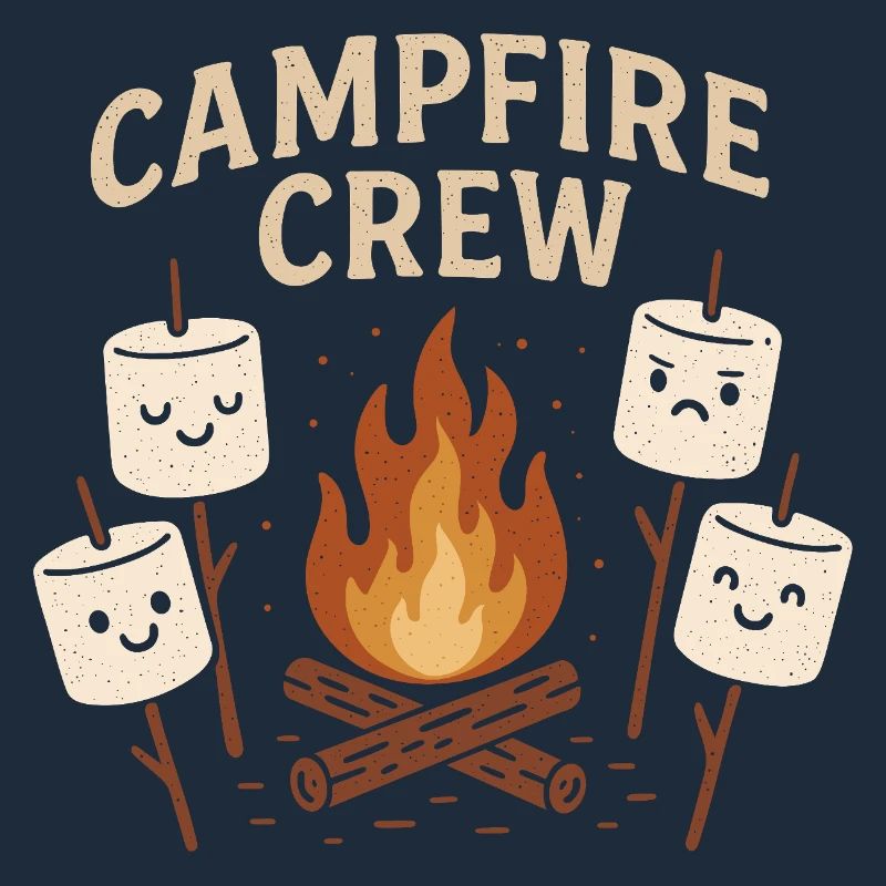 Campfire Crew - Marshmallow Campfire Group