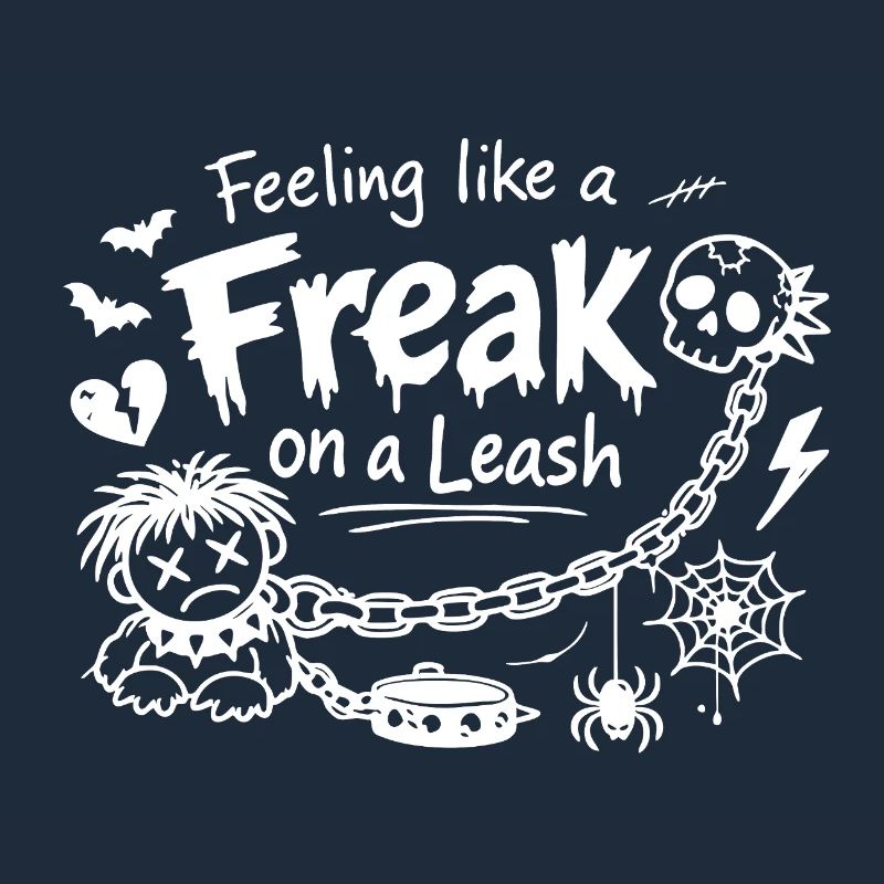 Feeling Like A Freak On A Leash Statement