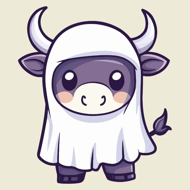 Stier Halloween Geist