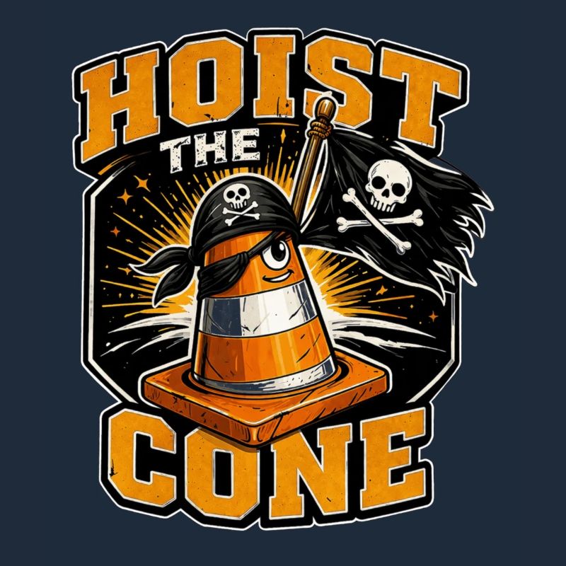 Construction Worker Road Construction Traffic Cone