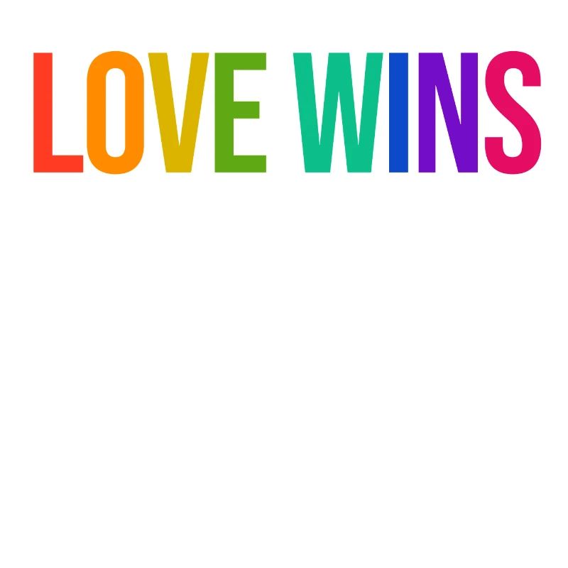 Rainbow Lgbt Equality Statement Pride