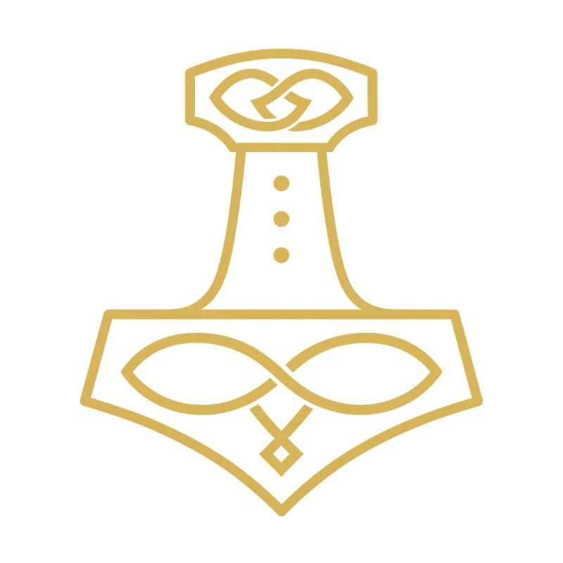 Martello di Thor Mjölnir – Nobile Simbolo Norreno