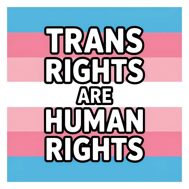 Trans-Rechte sind Menschenrechte – Pride Tee