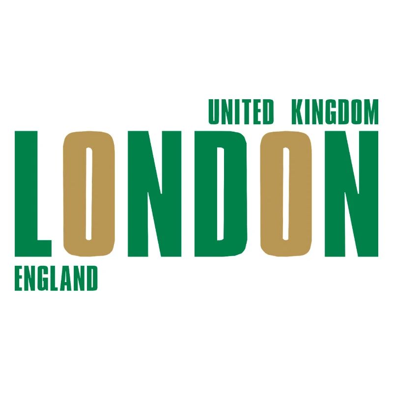 London – England Lyric Design