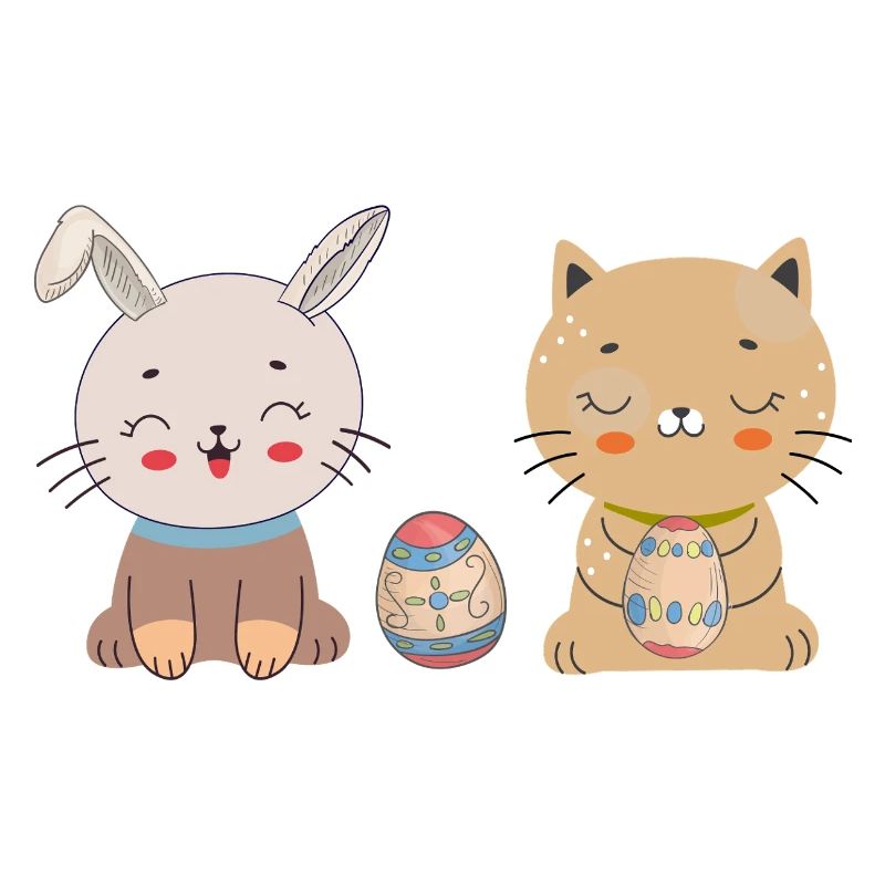 Cute Cats Easter
