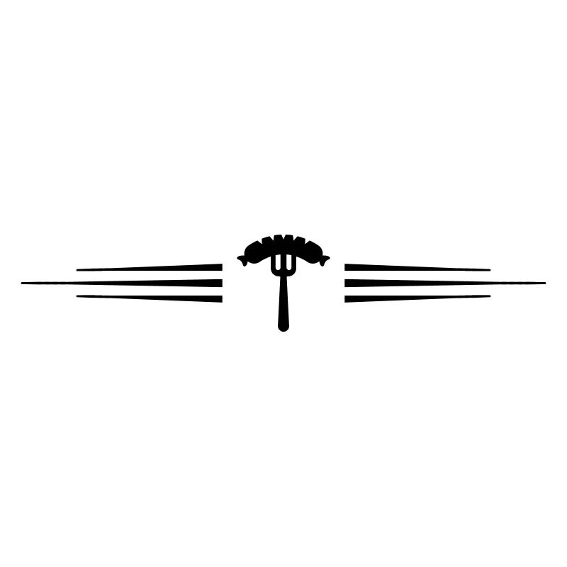 Sausage, fork, currywurst