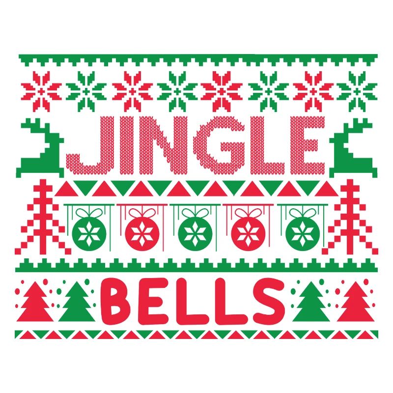 Hässlicher Pullover - Jingle Bells Strickanleitung