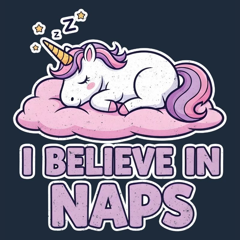 Sleeping Unicorn on Cloud – Naps
