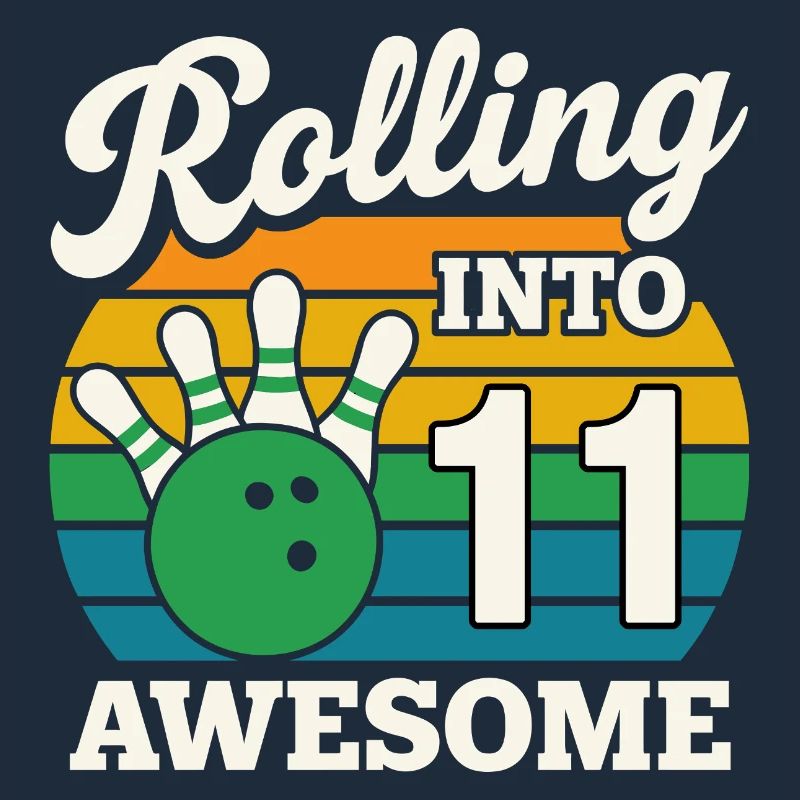 Retro 11 Bowling Celebration Tee