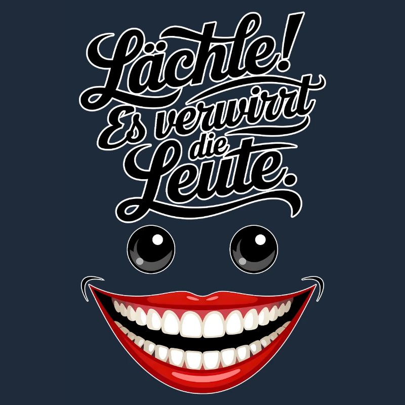 Immer lächeln