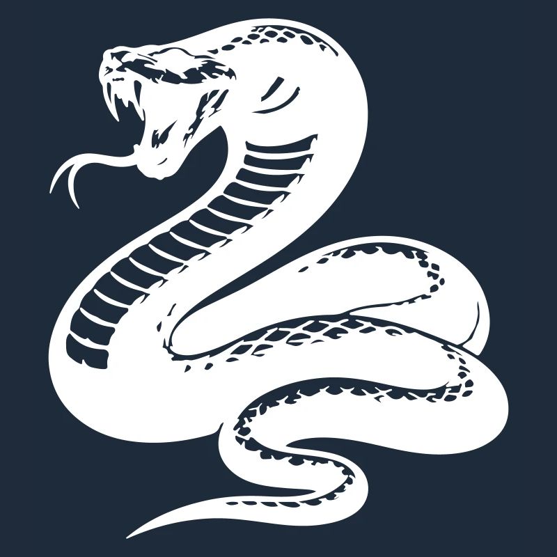 Silhouette du python serpent