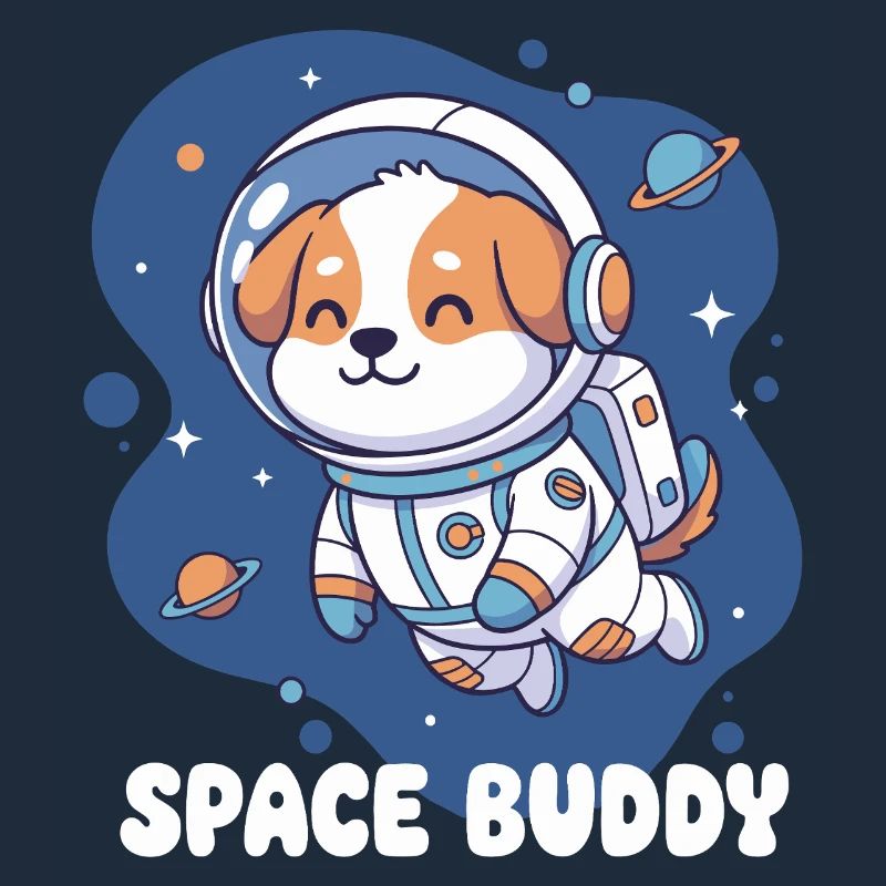 Space Buddy Astronauten-Hund