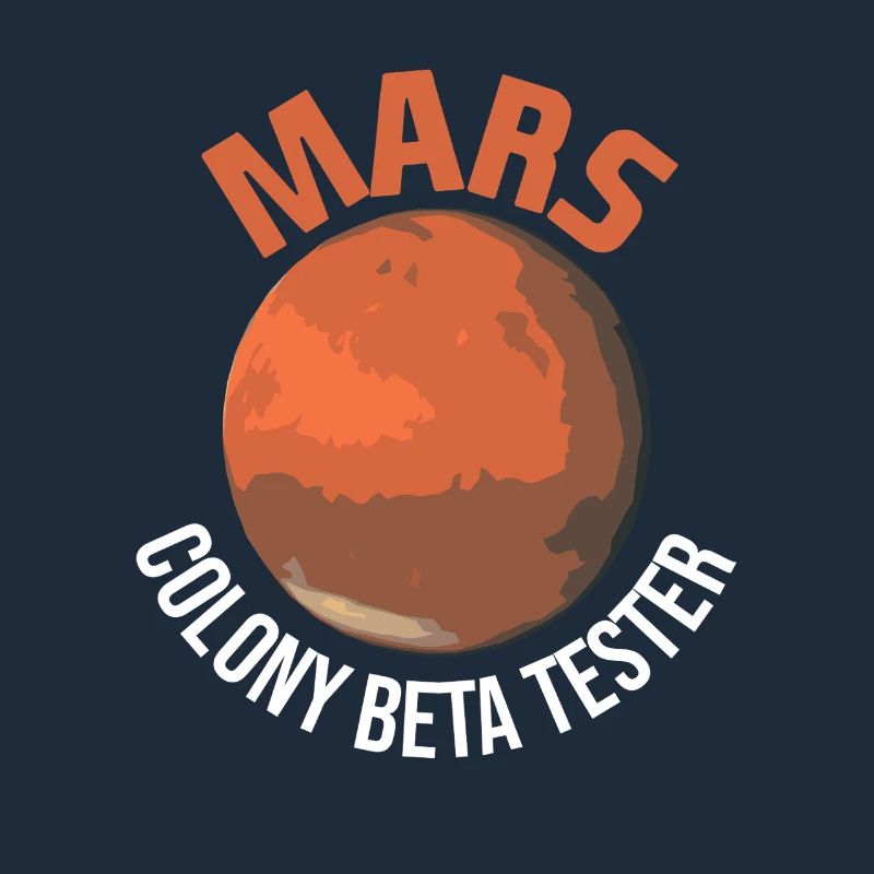 Mars Planet Space Vintage Rocket