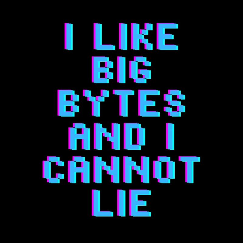 I like big bytes