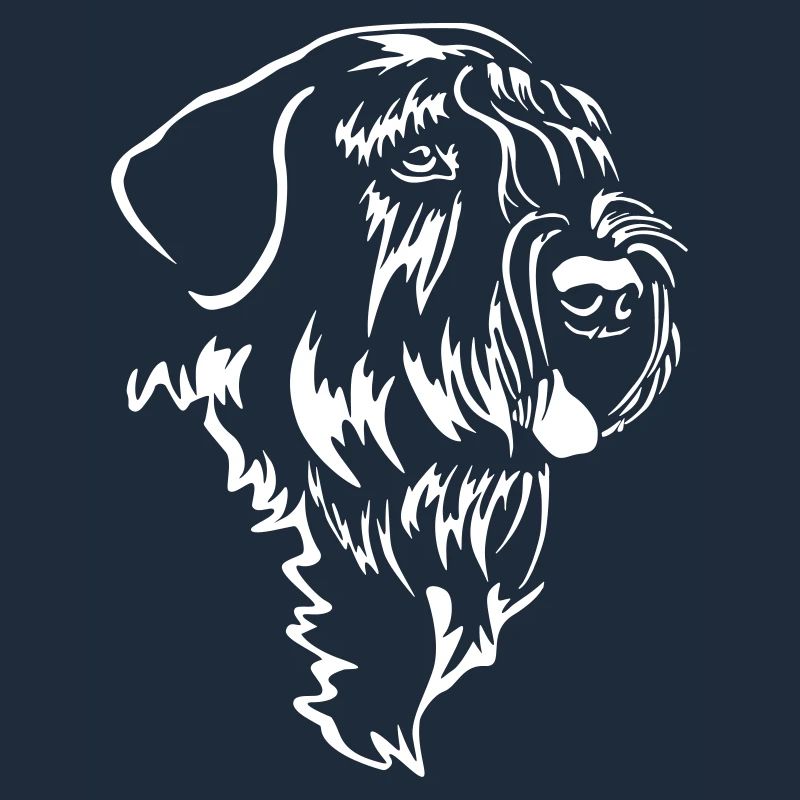 Tête de Schnauzer géant « Black Edition »
