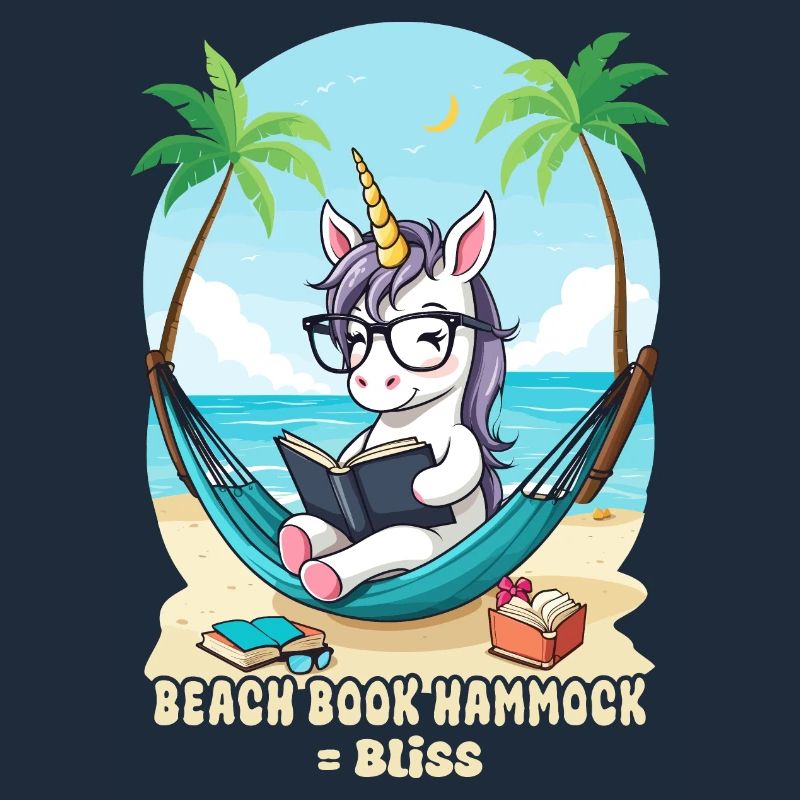 Einhorn mit Buch