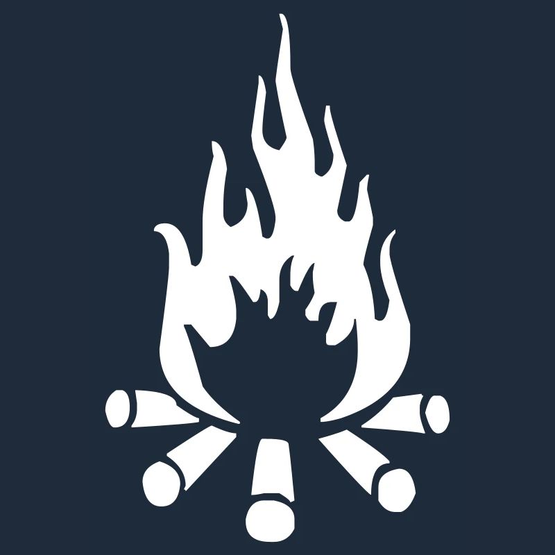 Feu tentes de feu de camp scouts