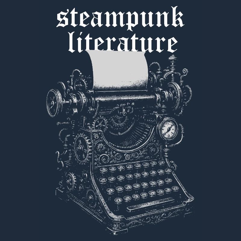 Steampunk Literature Typewriter