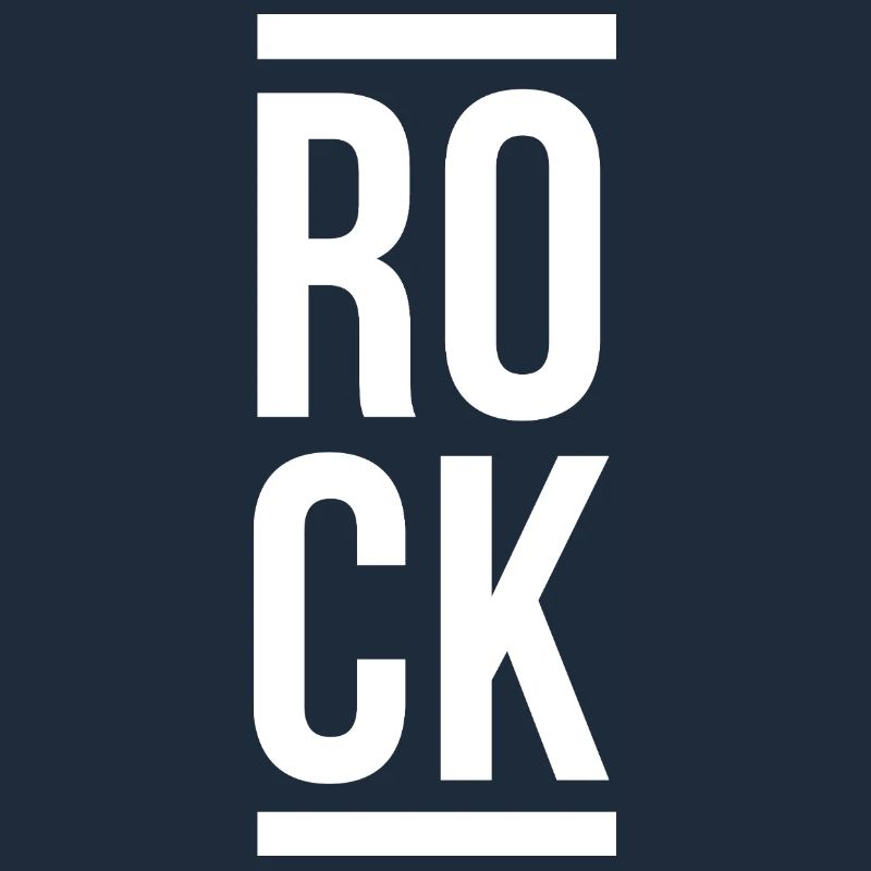 Rock Bold Vertical Typography