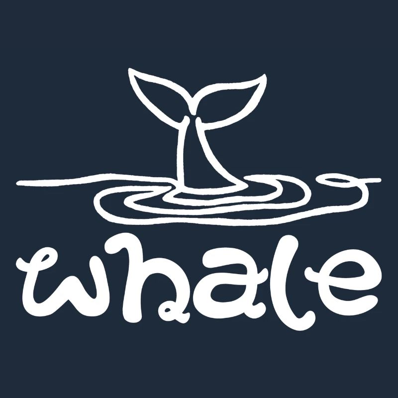 La queue de la baleine (blanc)