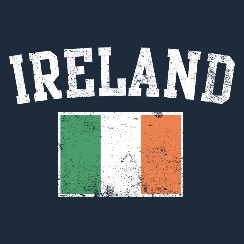 Ireland Flag Varsity Crest Tee