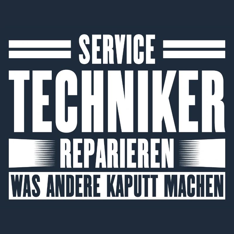 Service Technician Support Solution Slogan Service