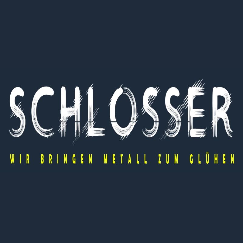 Schlosser Handwerker Design