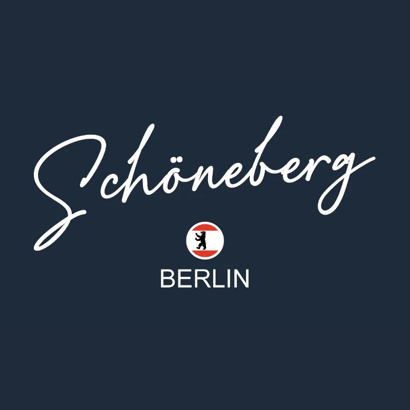 Schöneberg - Drapeau de Berlin - Ours de Berlin - Berlin