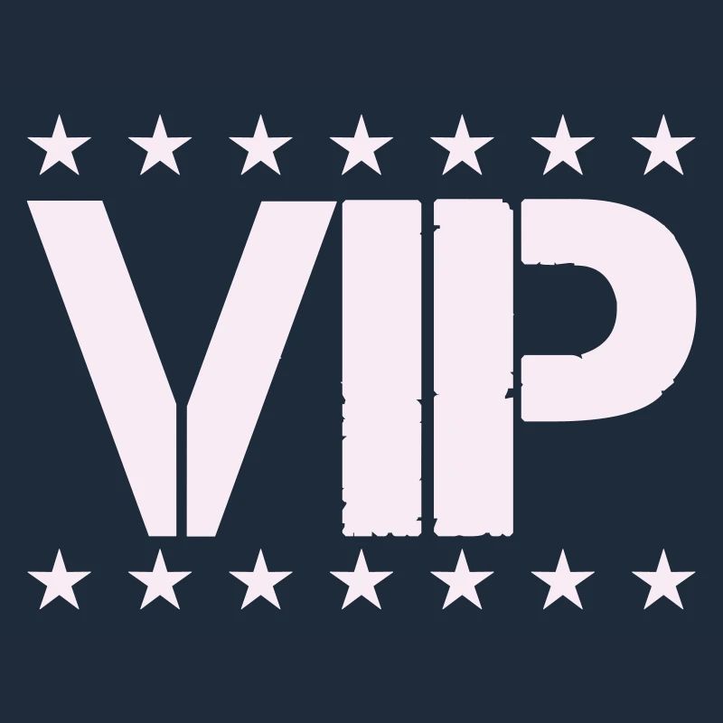 VIP Sternen-Statement in Pastellrosa