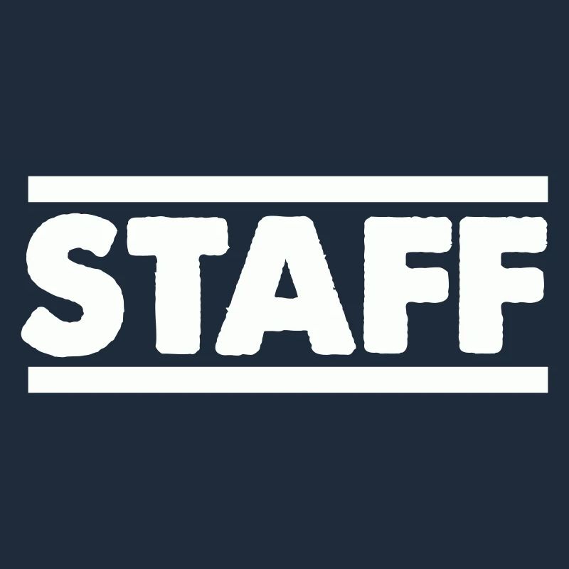 Staff Lettering Bold Contrast
