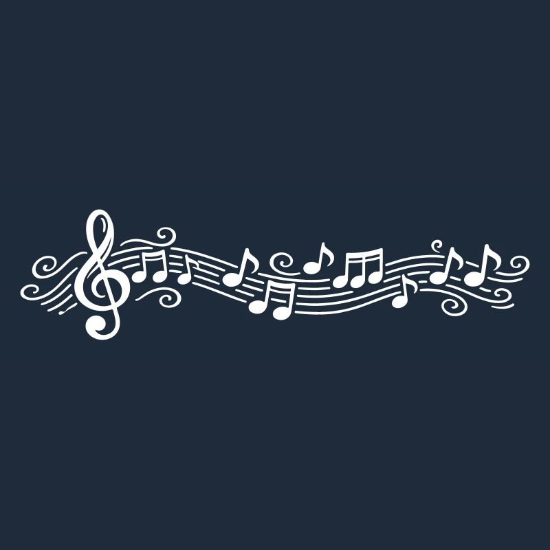 Notes musicales Clés de mélodie