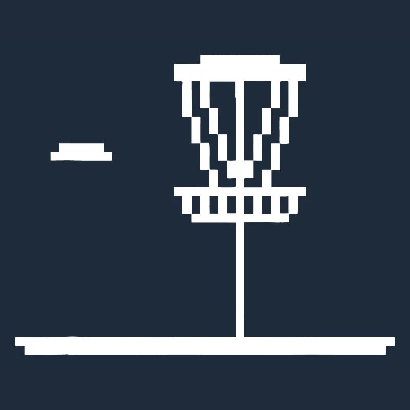 Pixel Lighthouse Silhouette