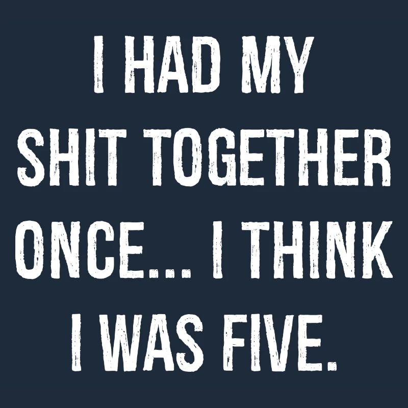 J’avais ma chemise drôle de merde ensemble