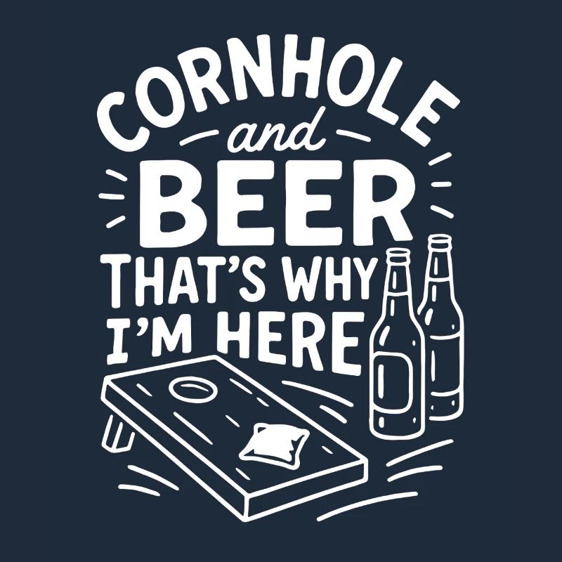Cornhole und Bier - Darum bin ich hier