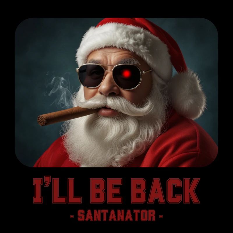 I ll be back - Weihnachtsmann Terminator