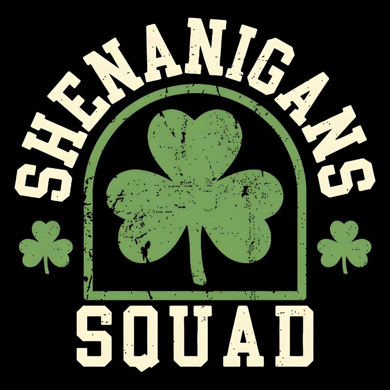 Shenanigans Squad Shamrock St Patrick's Day Fun