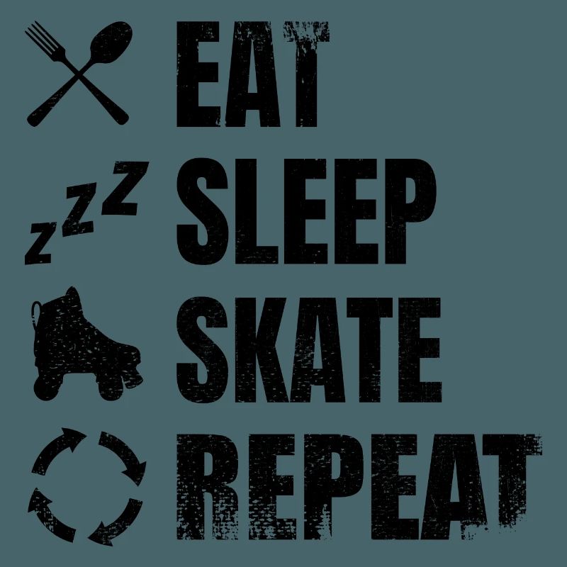 Roller skating routine