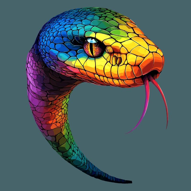 Snake Python Cobra Mamba Rattlesnake Snake